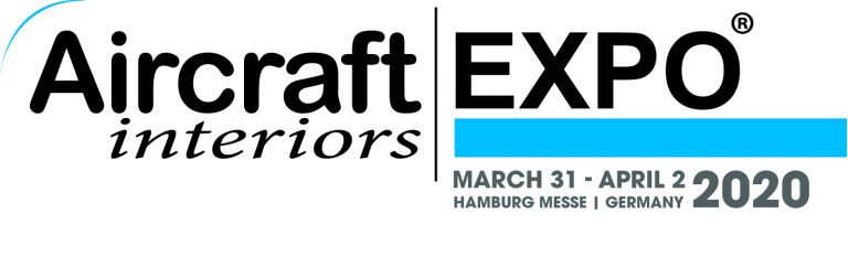 Logo Aircraft Interiors Expo Hamburg, 31 maart tot 2 april 2020